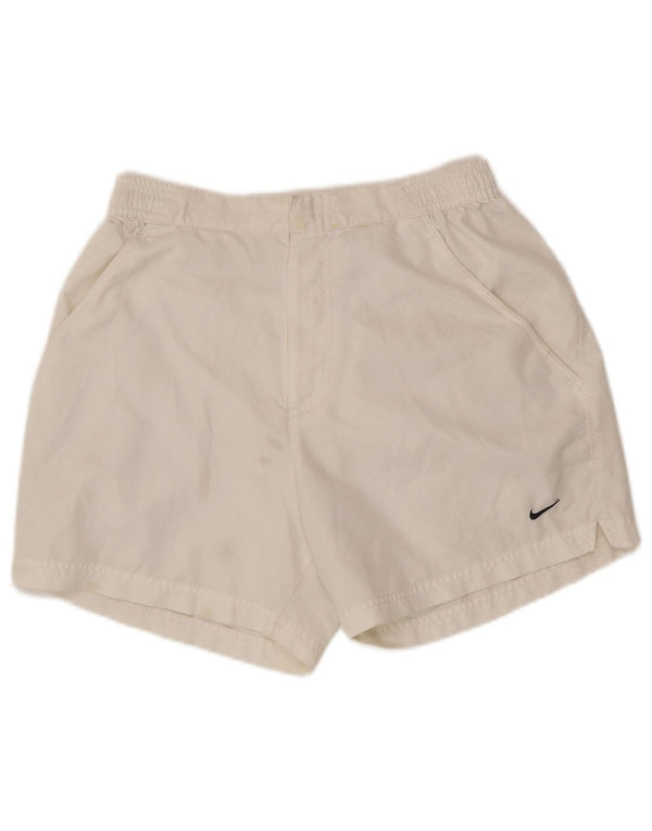 Ανδρικό σορτς Chino NIKE Small W28 λευκό πολυεστέρα