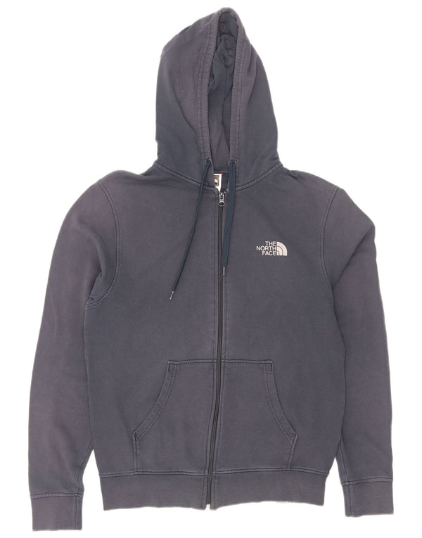 Ανδρικό πουλόβερ με κουκούλα με φερμουάρ North Face Small Navy Blue από βαμβάκι