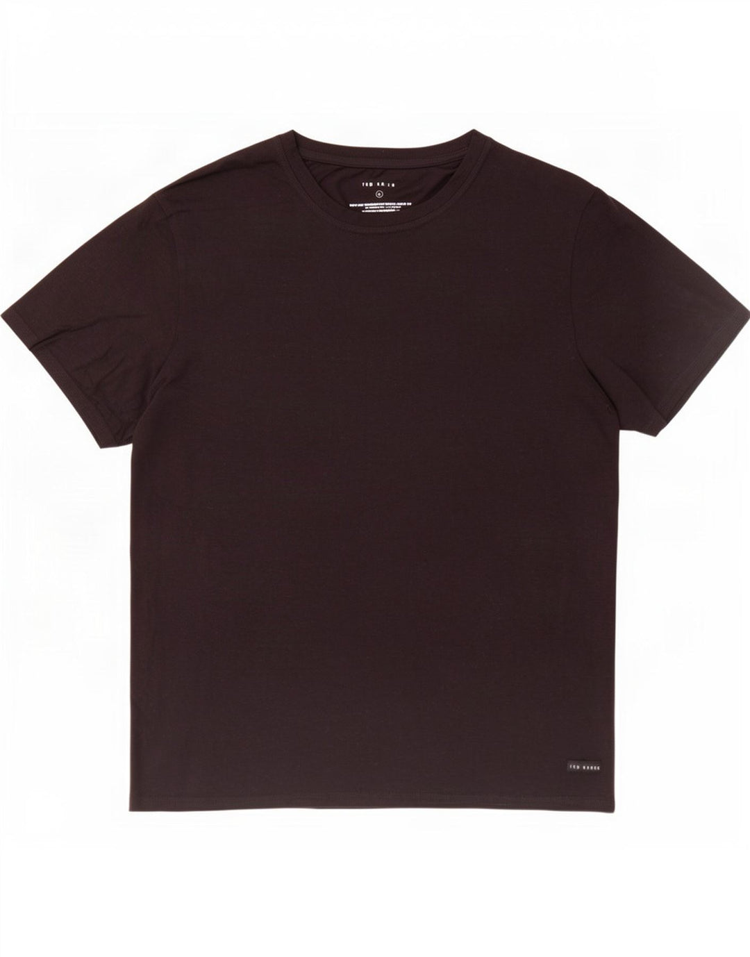 Ted Baker Ανδρικό T-Shirt Top μεγάλο μαύρο βαμβακερό