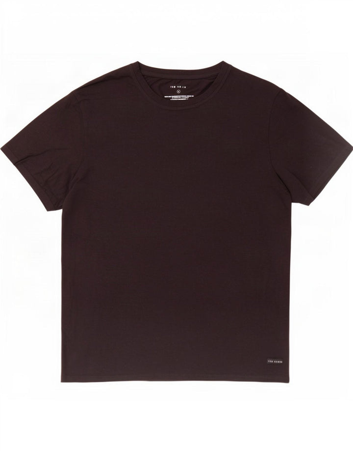 Ted Baker Ανδρικό T-Shirt Top μεγάλο μαύρο βαμβακερό