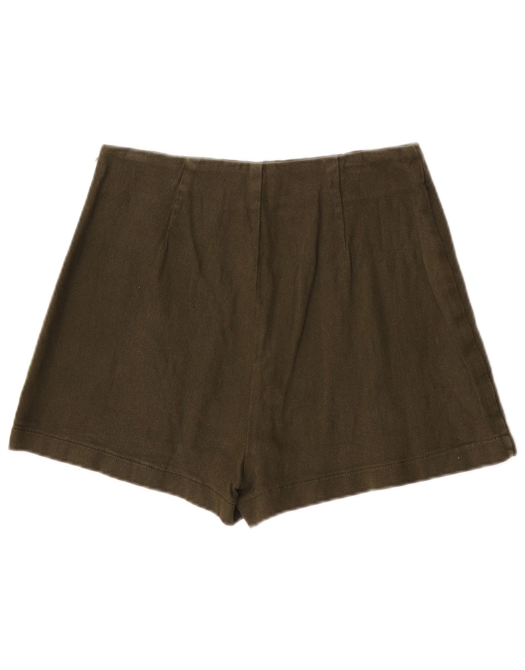 Zara Γυναικείο Hot Παντελόνι XS W24 Χακί Βαμβακερό