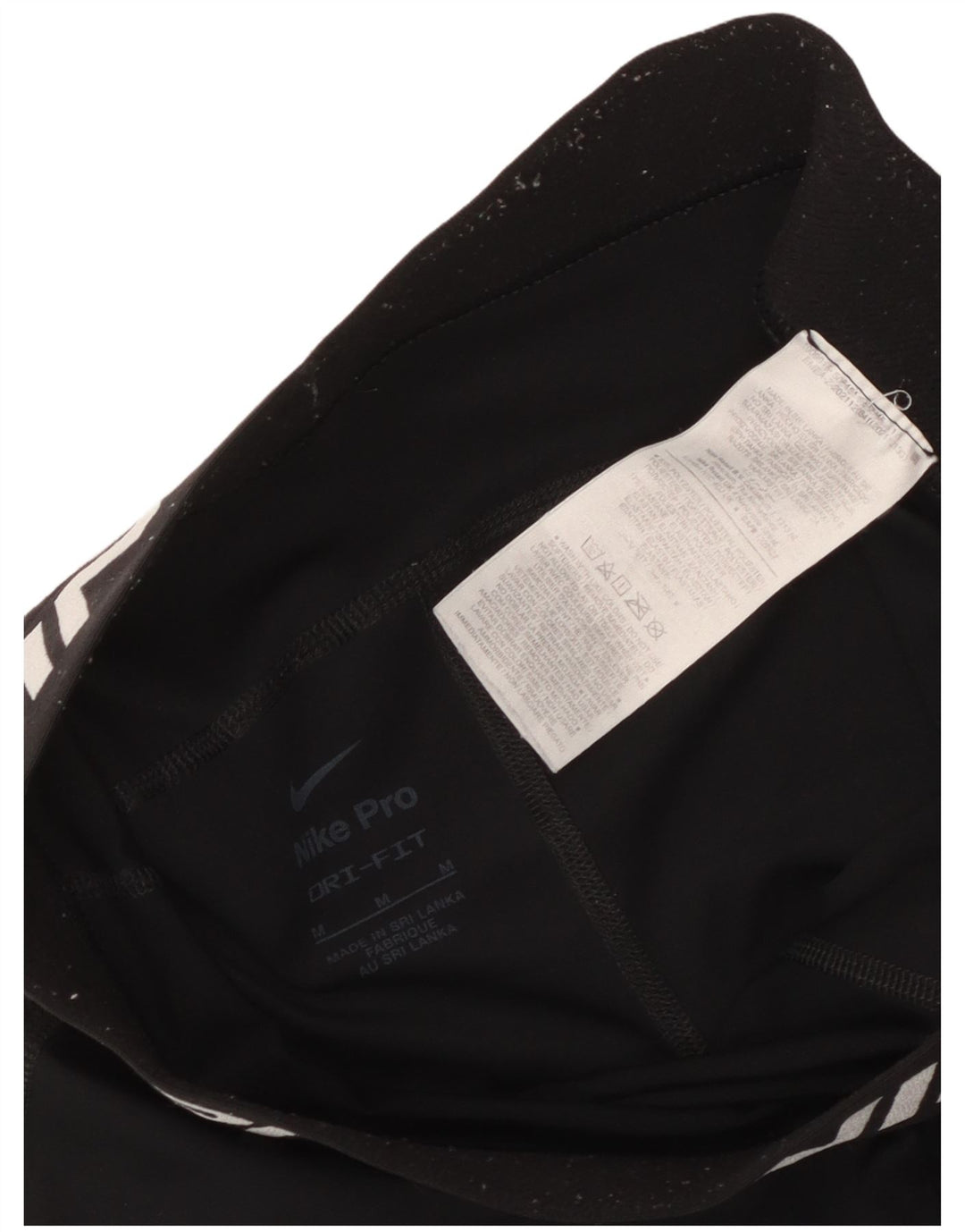 Γραφικό αθλητικό σορτς Nike Nike Dri Fit UK 12 μεσαίου μαύρου πολυεστέρα