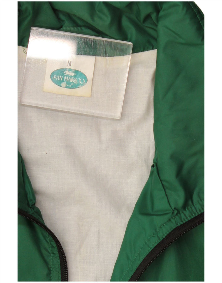 San Marco Ανδρική αθλητική φόρμα με κουκούλα Μπουφάν μεσαίου πράσινου χρώματος