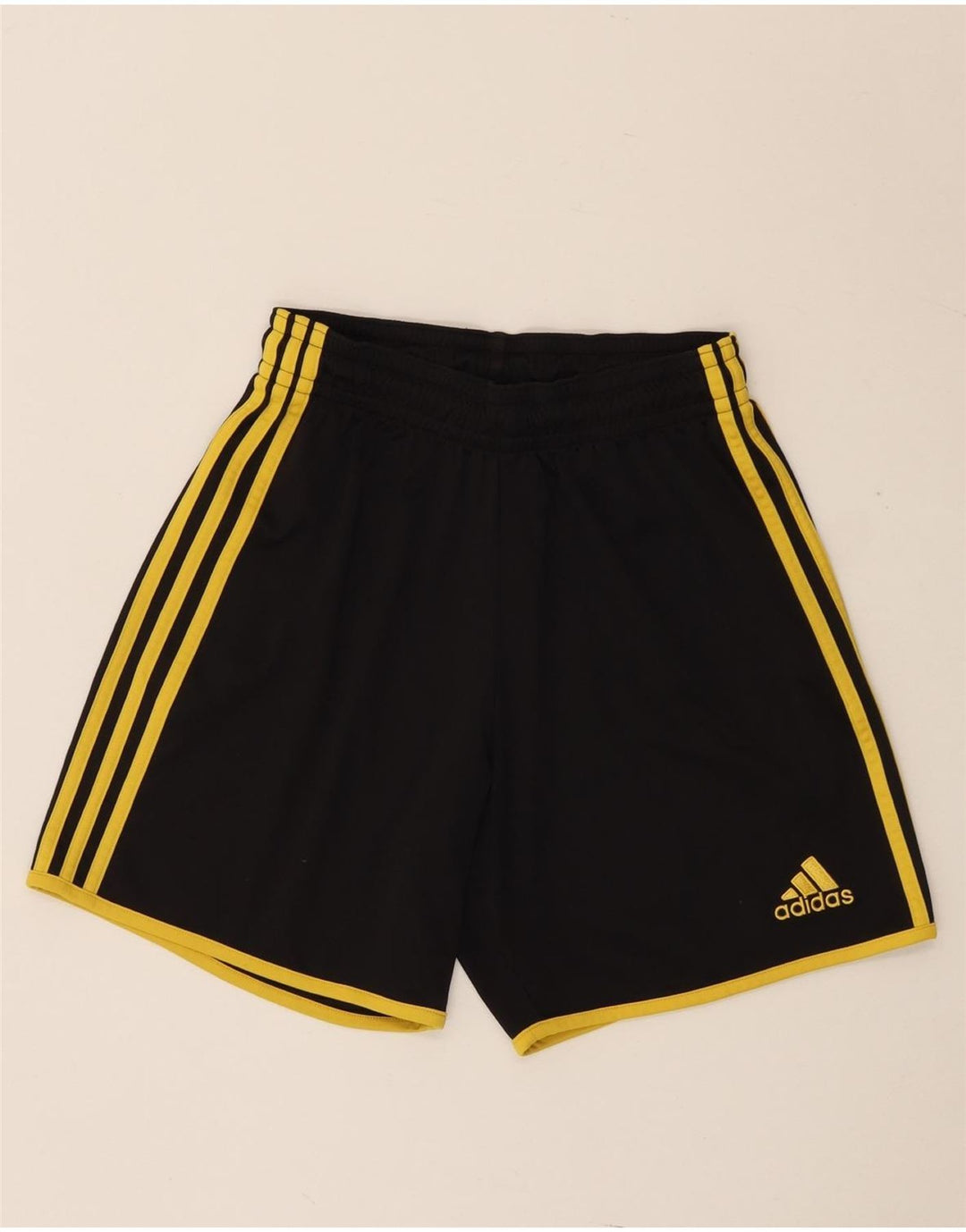 Ανδρικό αθλητικό σορτς Adidas Climalite από μικρό μαύρο πολυεστέρα