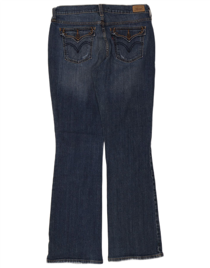 LEVI'S Womens 515 Bootcut Jeans US 10 Large W32 L31 Μπλε βαμβακερό