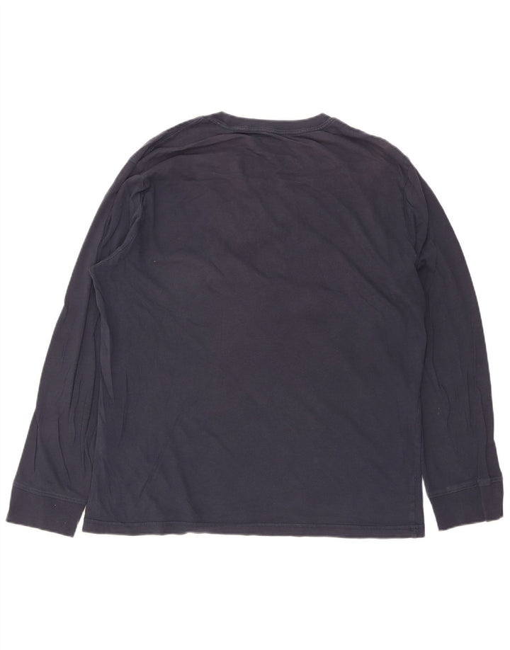 Ανδρικό Levi's Relaxed Graphic Top Μακρυμάνικο Μικρό Navy Blue βαμβακερό