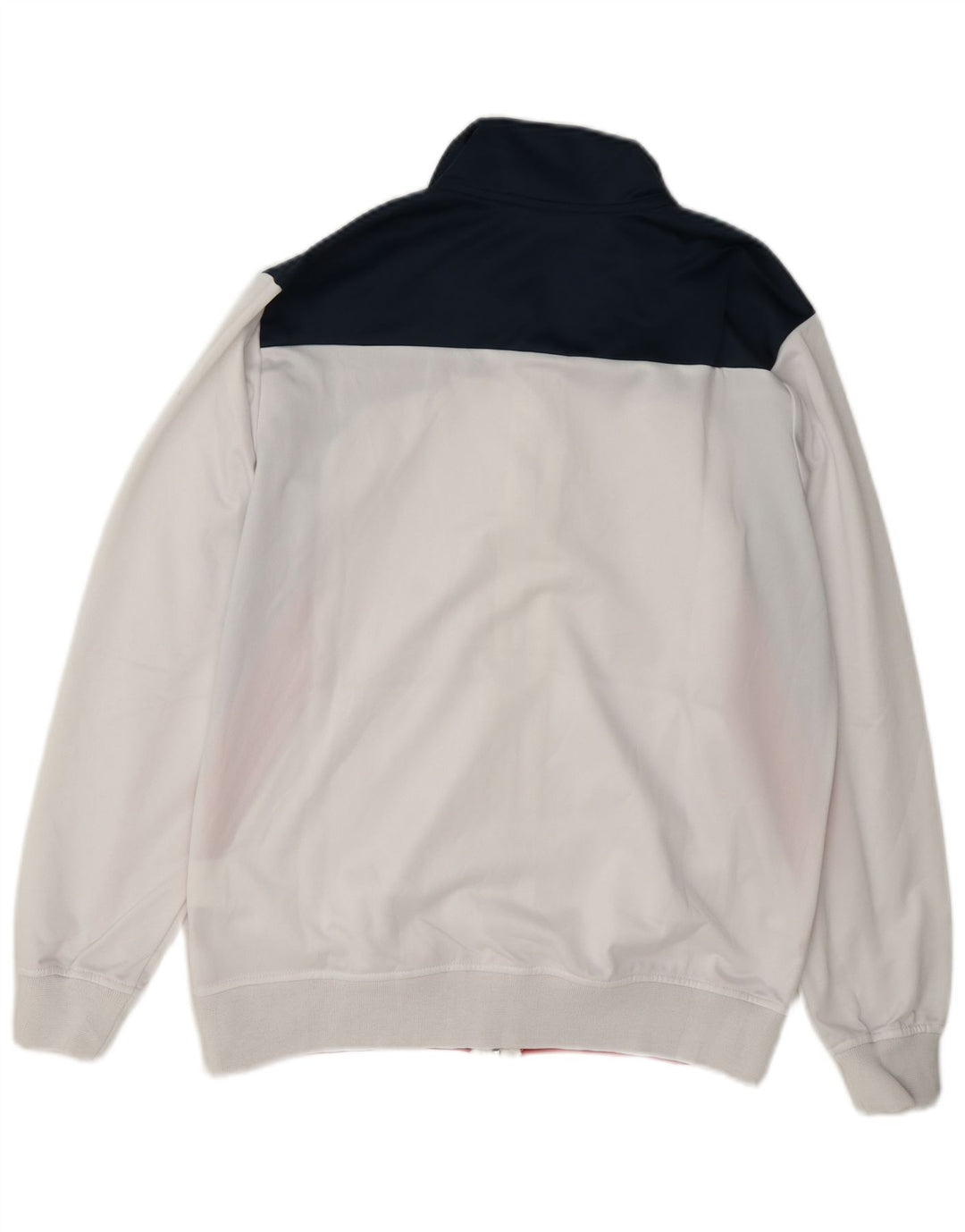 Ανδρική φόρμα Asics Top Jacket Small White Colourblock Polyester