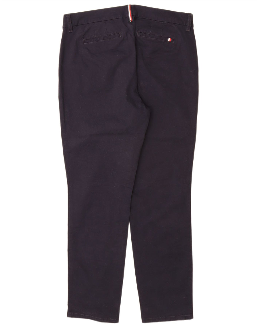 TOMMY HILFIGER Γυναικείο λεπτό παντελόνι Chino US 10 Large W32 L29 Navy Blue