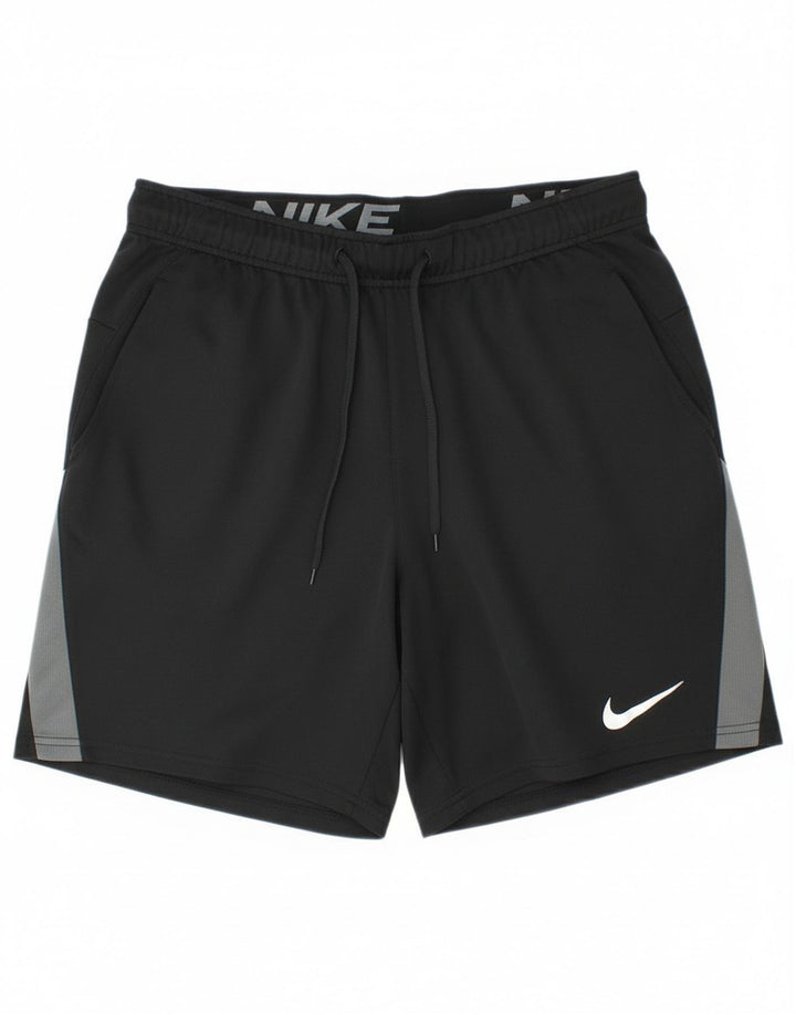 Ανδρικά σορτς Nike Dri Fit Sport σορτς μεσαίου μαύρου χρώματος πολυεστέρα