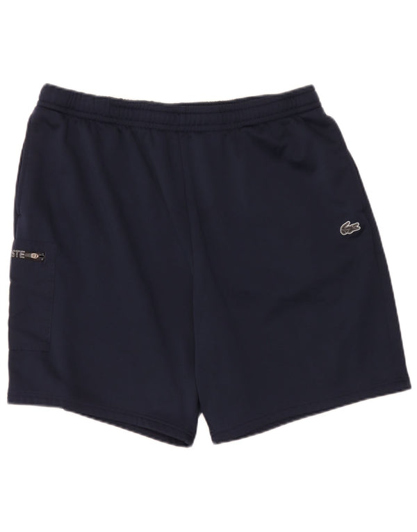 Lacoste Ανδρικό σορτς Cargo Regular Fit, μέγεθος 7 2XL Navy Blue Polyester