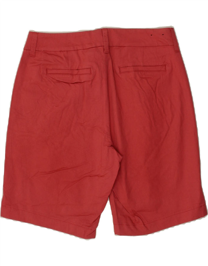 J. CREW Womens Chino Shorts US 6 Medium W30  Red Cotton Vintage J. Crew and Second-Hand J. Crew from Messina Hembry 