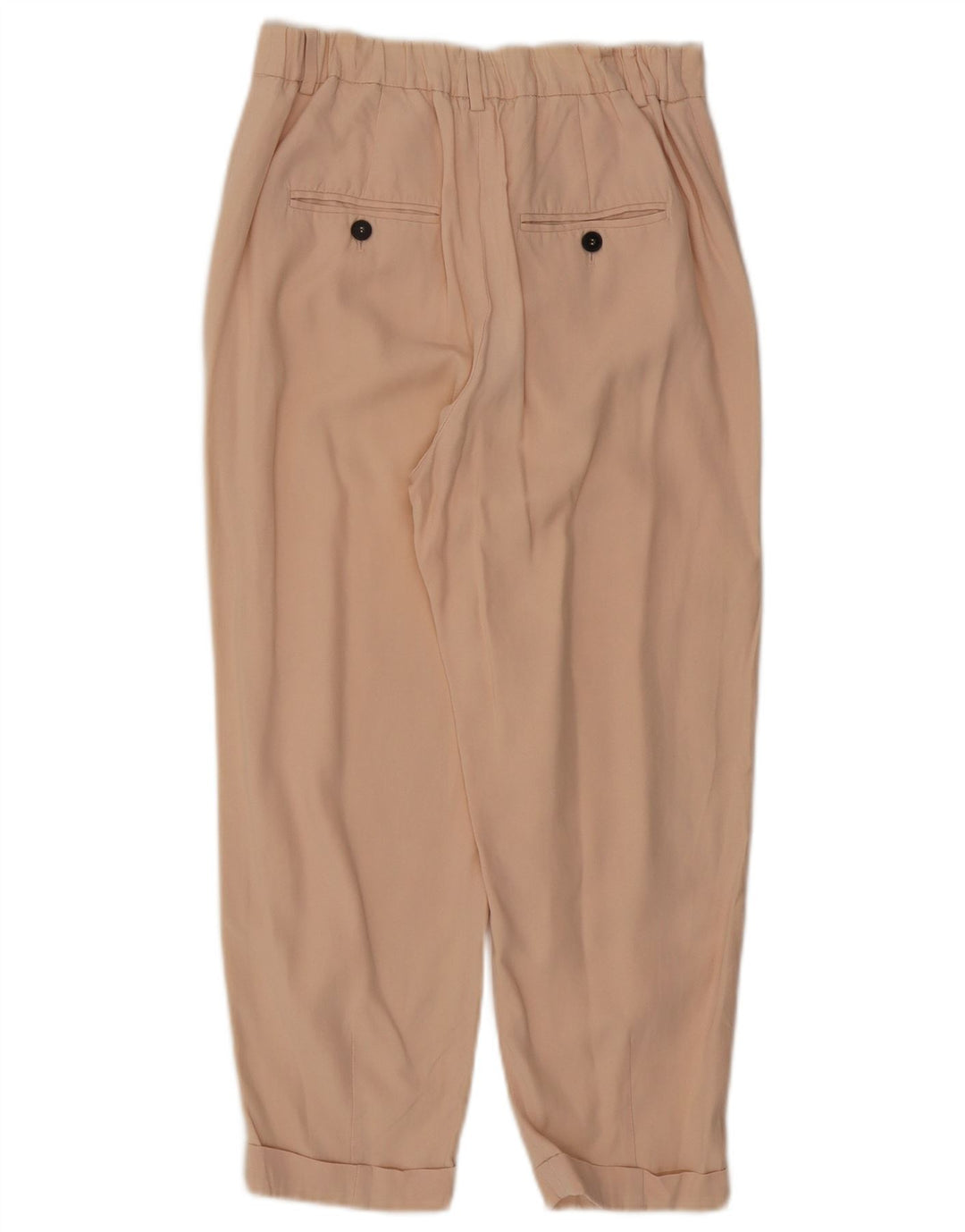 Zara Γυναικείο Παντελόνι Κάπρι Μικρό W26 L22 Μπεζ
