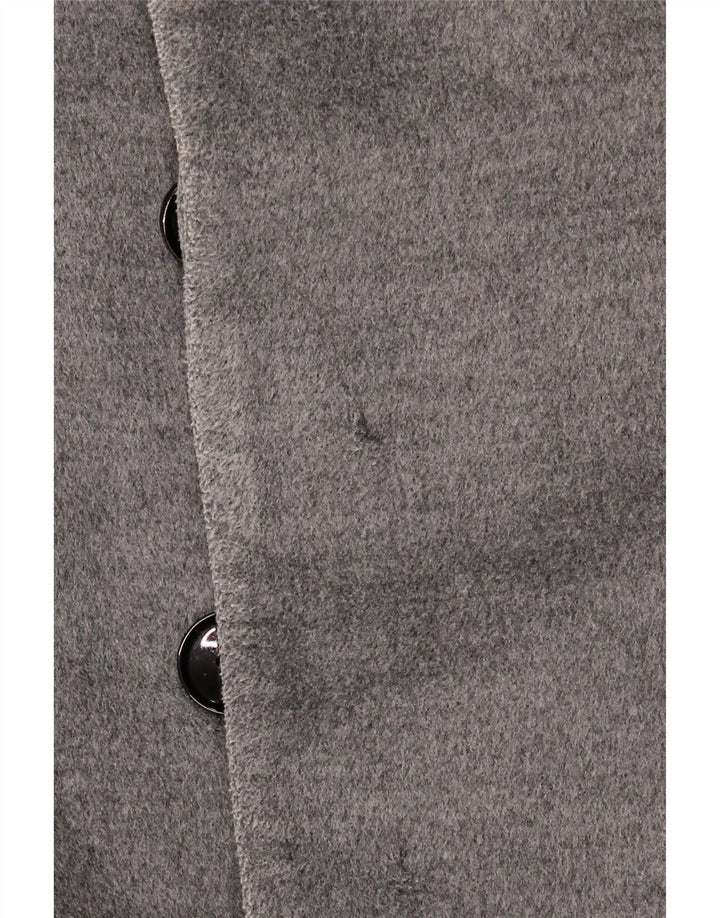 Ανδρικό παλτό ZARA UK 40 Large Grey Polyester