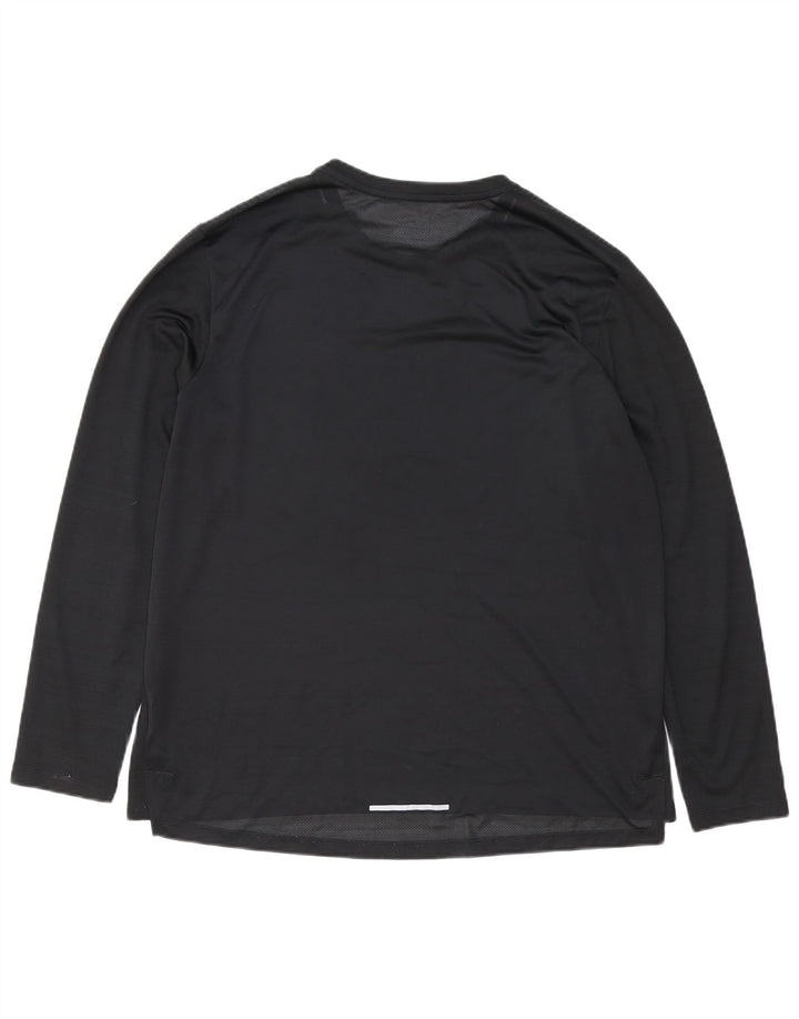 Ανδρικό τοπ NIKE Dri Fit Μακρυμάνικο XL Μαύρο