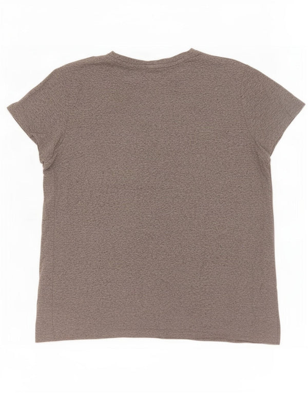 Γυναικείο γραφικό μπλουζάκι Levi's Top UK 18 XL Γκρι βαμβακερό