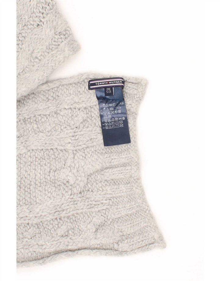 Tommy Hilfiger Ανδρικό Πλεκτό Ορθογώνιο Κασκόλ One Size Grey