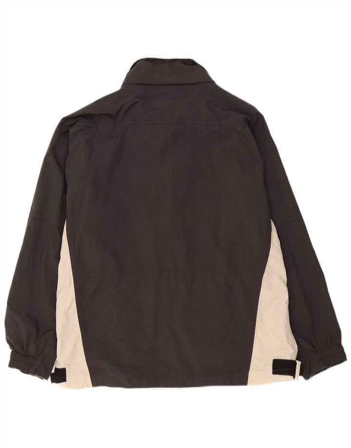 Ανδρικό μπουφάν KAPPA Windbreaker UK 40 Large Black Colourblock Polyamide