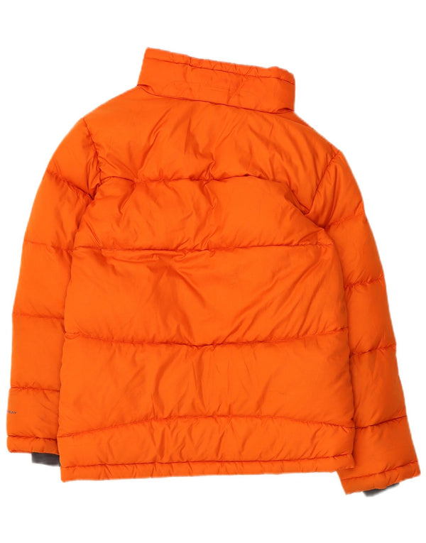 Columbia Boys Omni-Heat Padded Jacket 10-11 Years Medium Orange Polyester