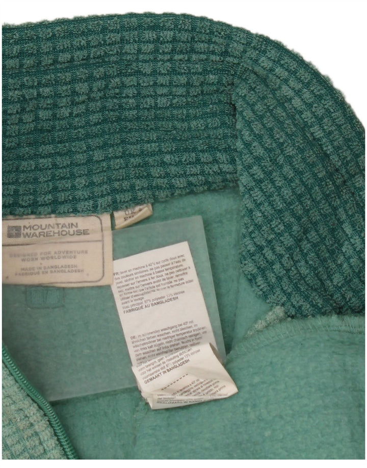 MOUNTAIN WAREHOUSE Γυναικείο φερμουάρ Fleece Jumper UK 8 Small Green