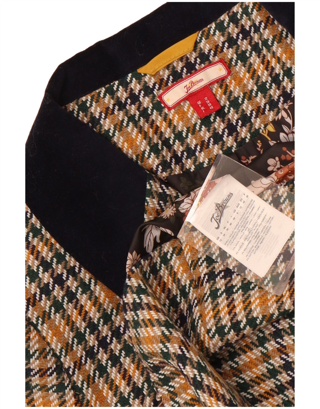Joe Browns Γυναικείο σακάκι UK 12 Medium πολύχρωμο Houndstooth