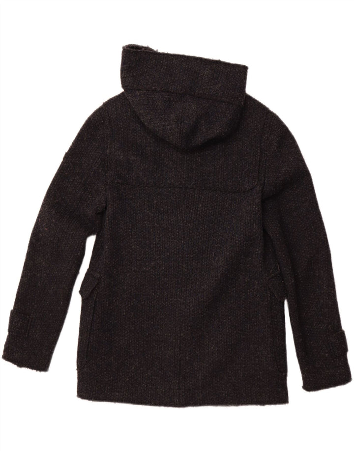 Ανδρικό πανωφόρι με κουκούλα GAS UK 36 Small Navy Blue Virgin Wool