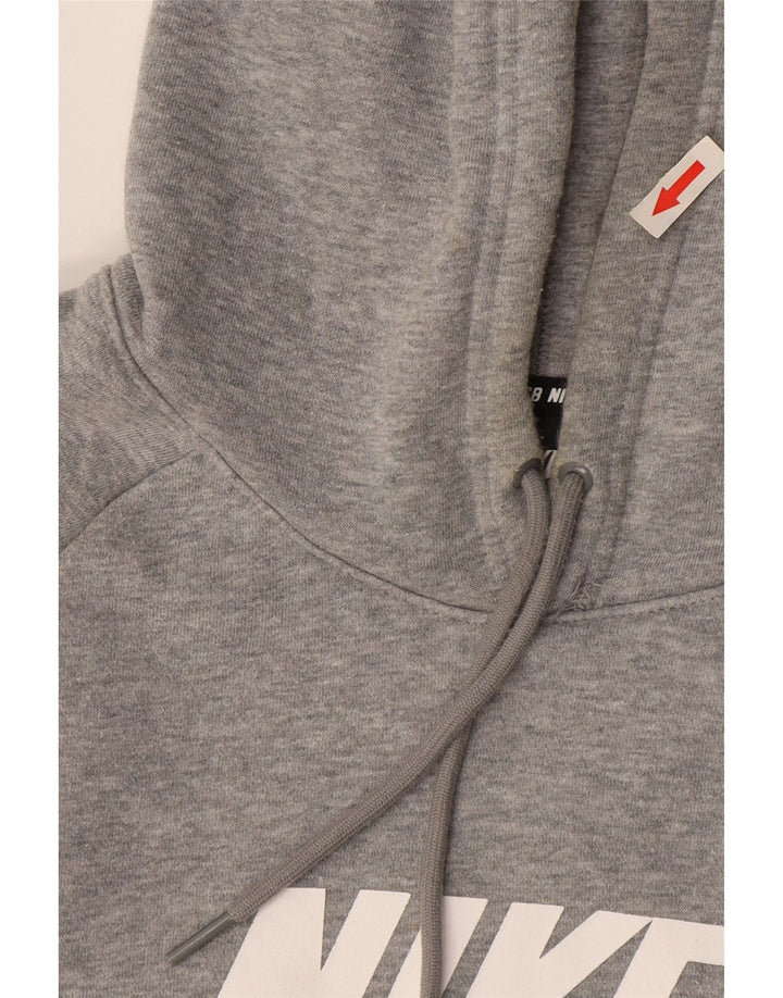 Ανδρικά Nike Nike SB Graphic Hoodie Jumper από μεσαίο γκρι βαμβάκι