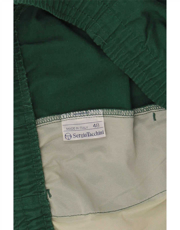 Ανδρικό αθλητικό σορτς Sergio Tacchini IT 48 Μεσαίου πράσινου πολυεστέρα