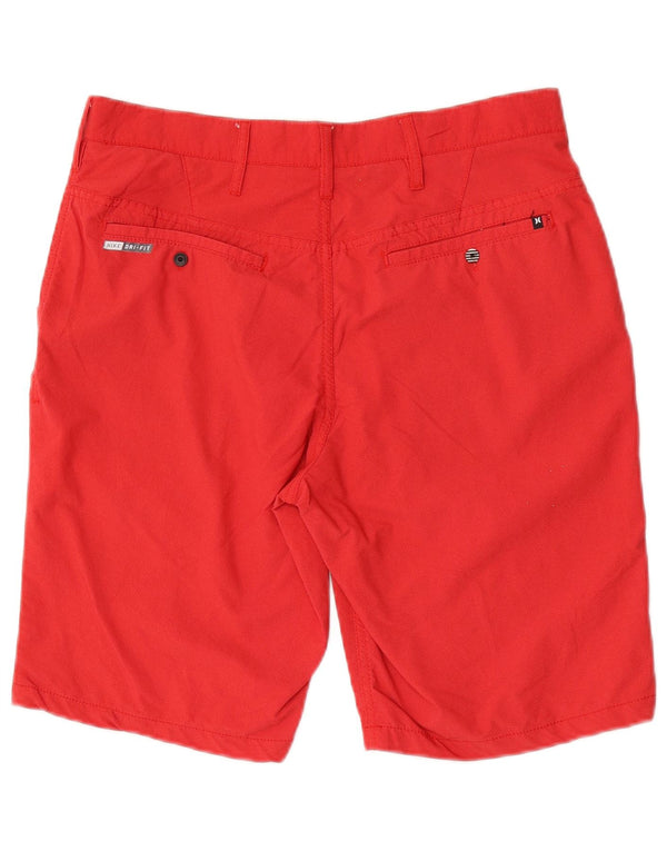 Ανδρικό σορτς Chino Hurley Dri Fit W30 Medium Red Nylon
