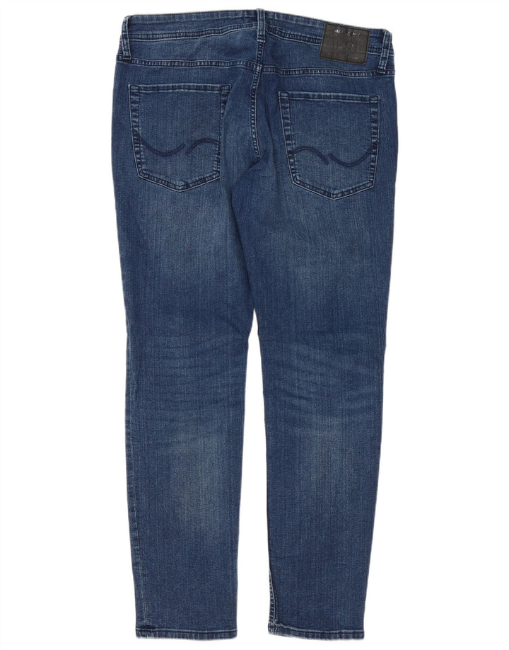 Jack & Jones Ανδρικό Slim Jeans W36 L32 Μπλε βαμβακερό