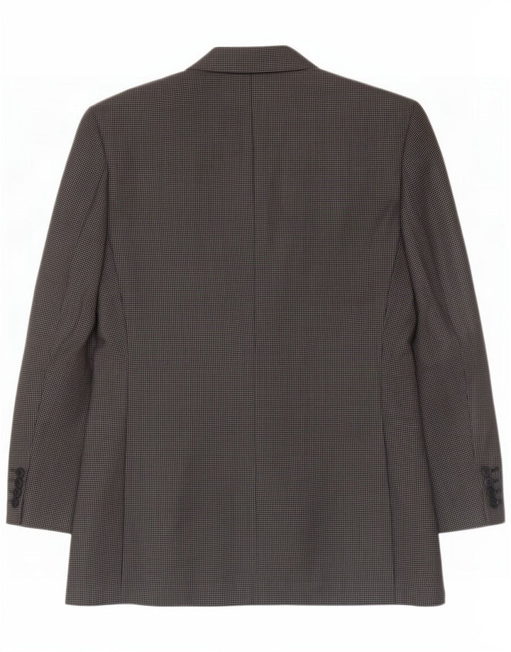 Marks & Spencer Ανδρικό κοντό σακάκι UK 38 Medium Navy Blue Geometric