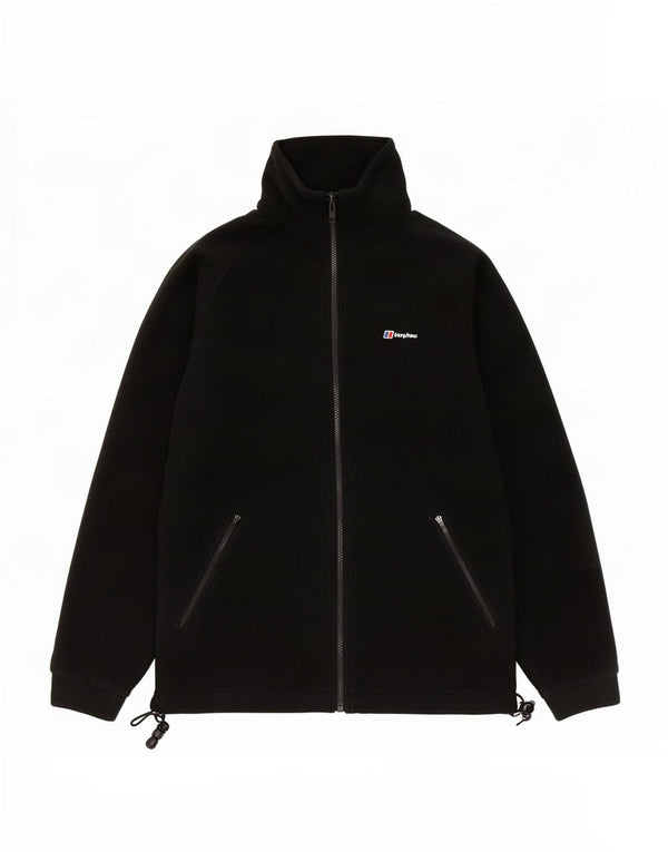 Berghaus Womens Fleece Jacket UK 16 Large Black Polyester