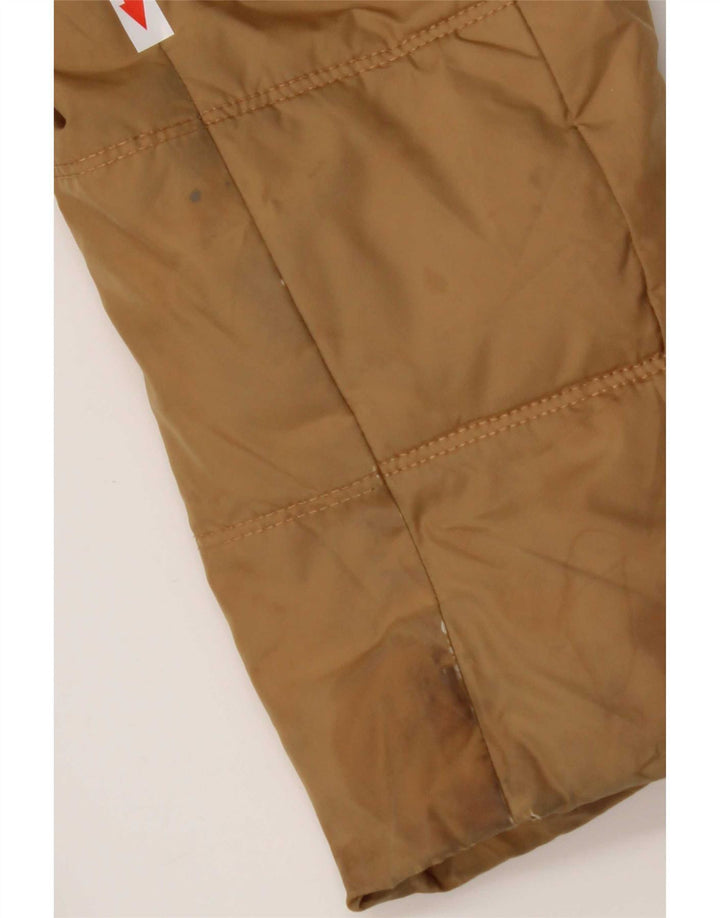 Tommy Hilfiger γυναικείο παλτό με κουκούλα UK 10 Small Brown Polyester