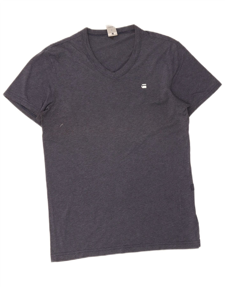 G-Star Ανδρικό T-Shirt Top Μικρό Navy Blue από βαμβάκι