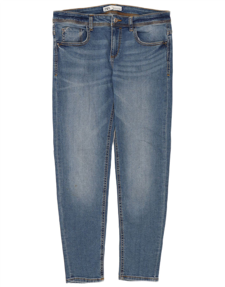 Zara Γυναικείο Slim Jeans EU 40 Medium W30 L26 Blue Cotton