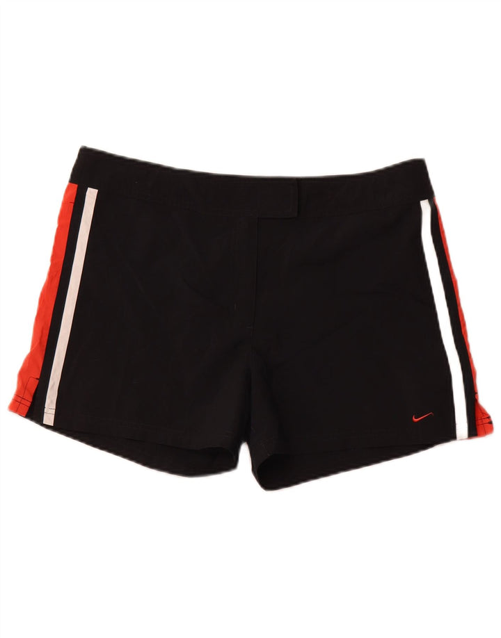 Γυναικείο σορτς NIKE casual US 12/14 Μεγάλο W34 μαύρο πολυεστέρα