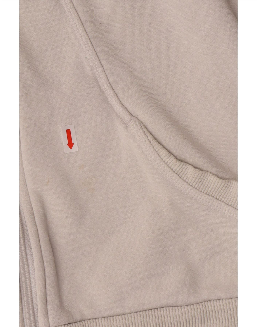 Γυναικείο πουλόβερ με κουκούλα με φερμουάρ PUMA UK 10 Small White