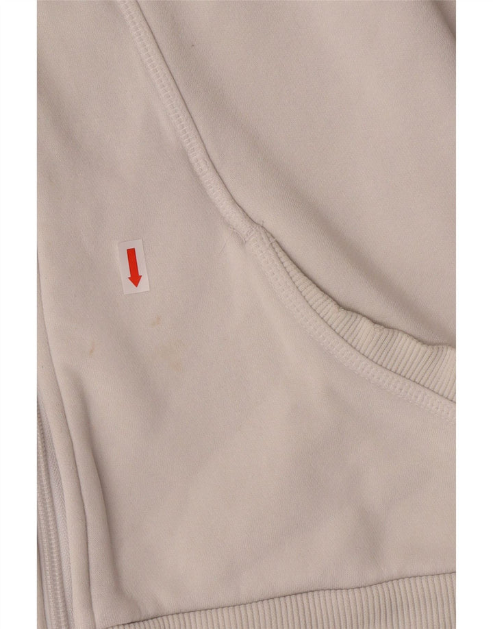 Γυναικείο πουλόβερ με κουκούλα με φερμουάρ PUMA UK 10 Small White