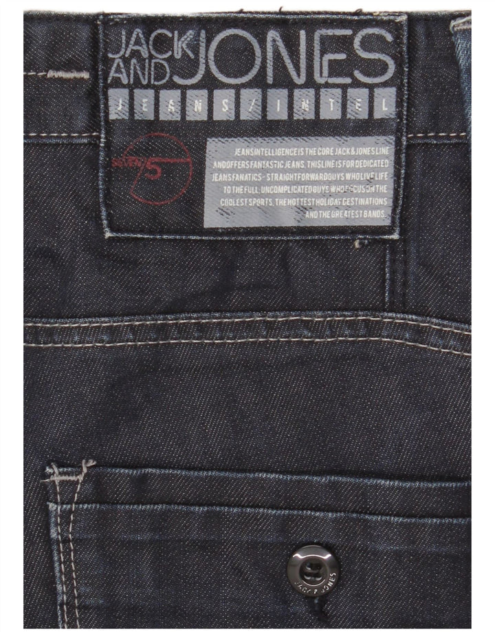 Jack & Jones Ανδρικό Τζιν Cargo Straight W32 L33 Navy Blue