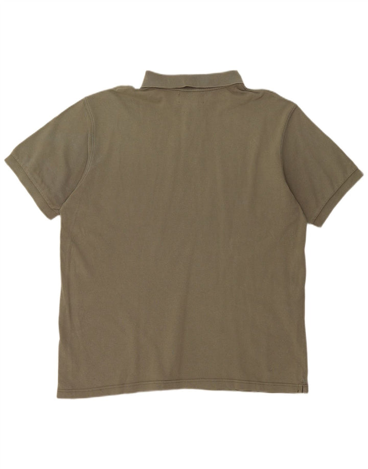 Ανδρικό πουκάμισο πόλο Marlboro Classics XL Πράσινο βαμβακερό