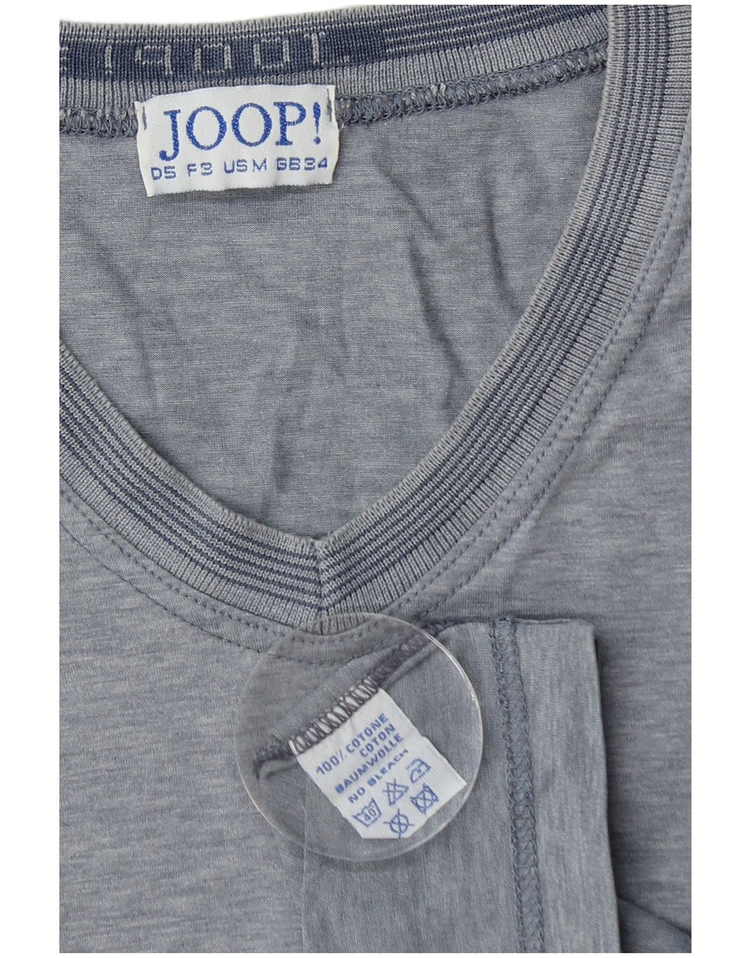 JOOP Ανδρικό T-Shirt Top UK 34 XS Μπλε βαμβακερό