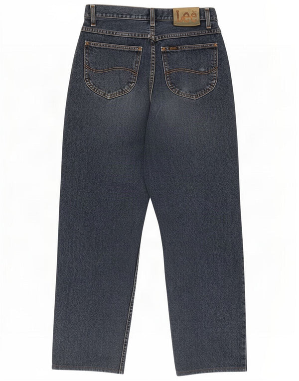 Lee Mens Kansas Straight Jeans W33 L29 Navy Blue Cotton