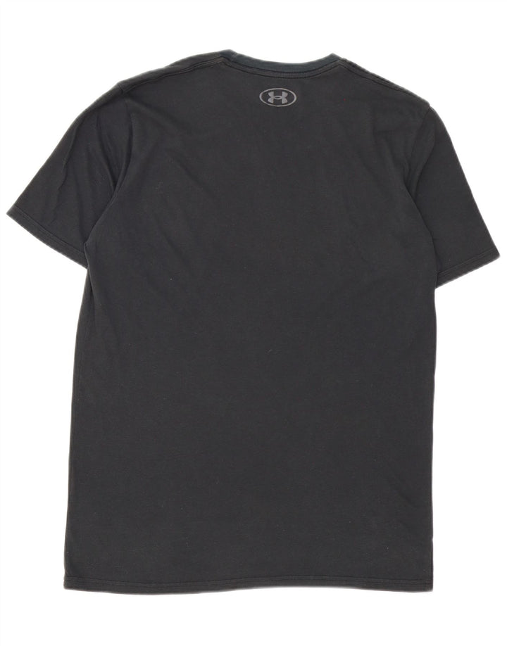 Ανδρικό γραφικό μπλουζάκι Under Armour Top Μεσαίο Μαύρο