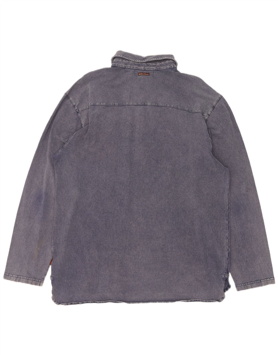 Ανδρικό πουλόβερ Marlboro Classics πουκάμισο 2XL Navy Blue βαμβακερό
