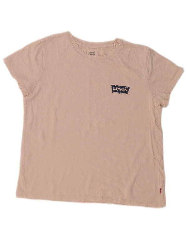 Γυναικείο T-Shirt Levi's Top UK 14 Medium Pink