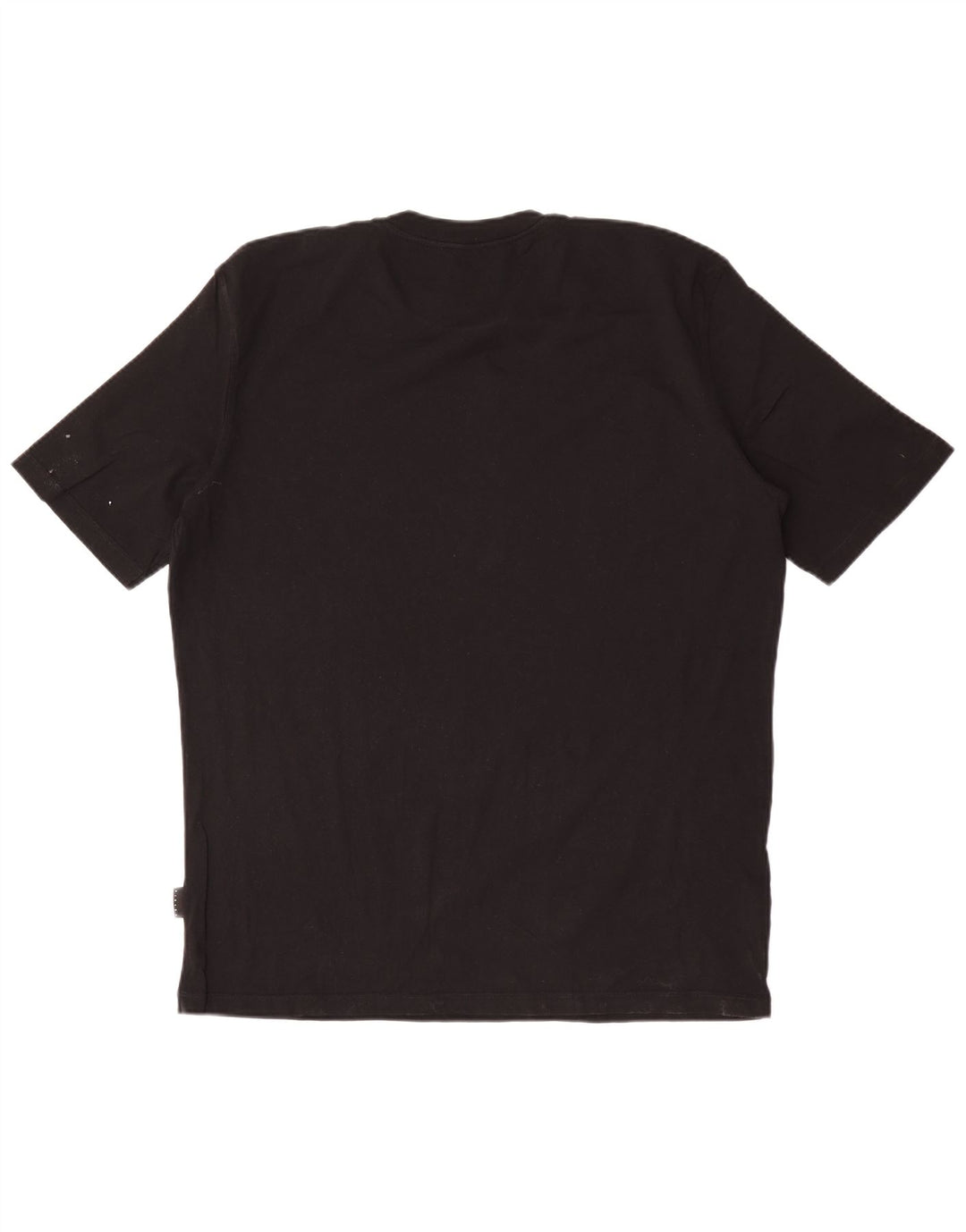 Ανδρικό T-Shirt Sisley Top XL Μαύρο βαμβακερό
