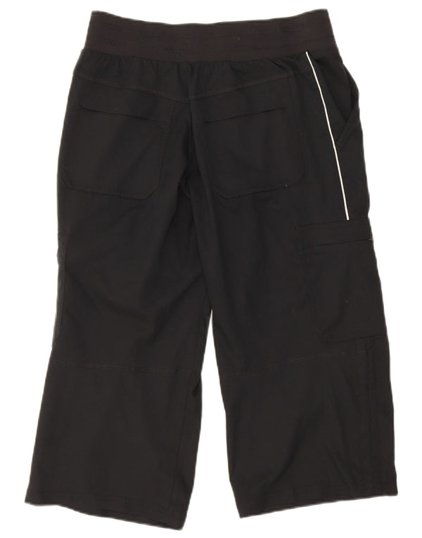 Γυναικείο παντελόνι Nike Capri Cargo UK 8 Small W28 L20 μαύρο πολυεστέρα