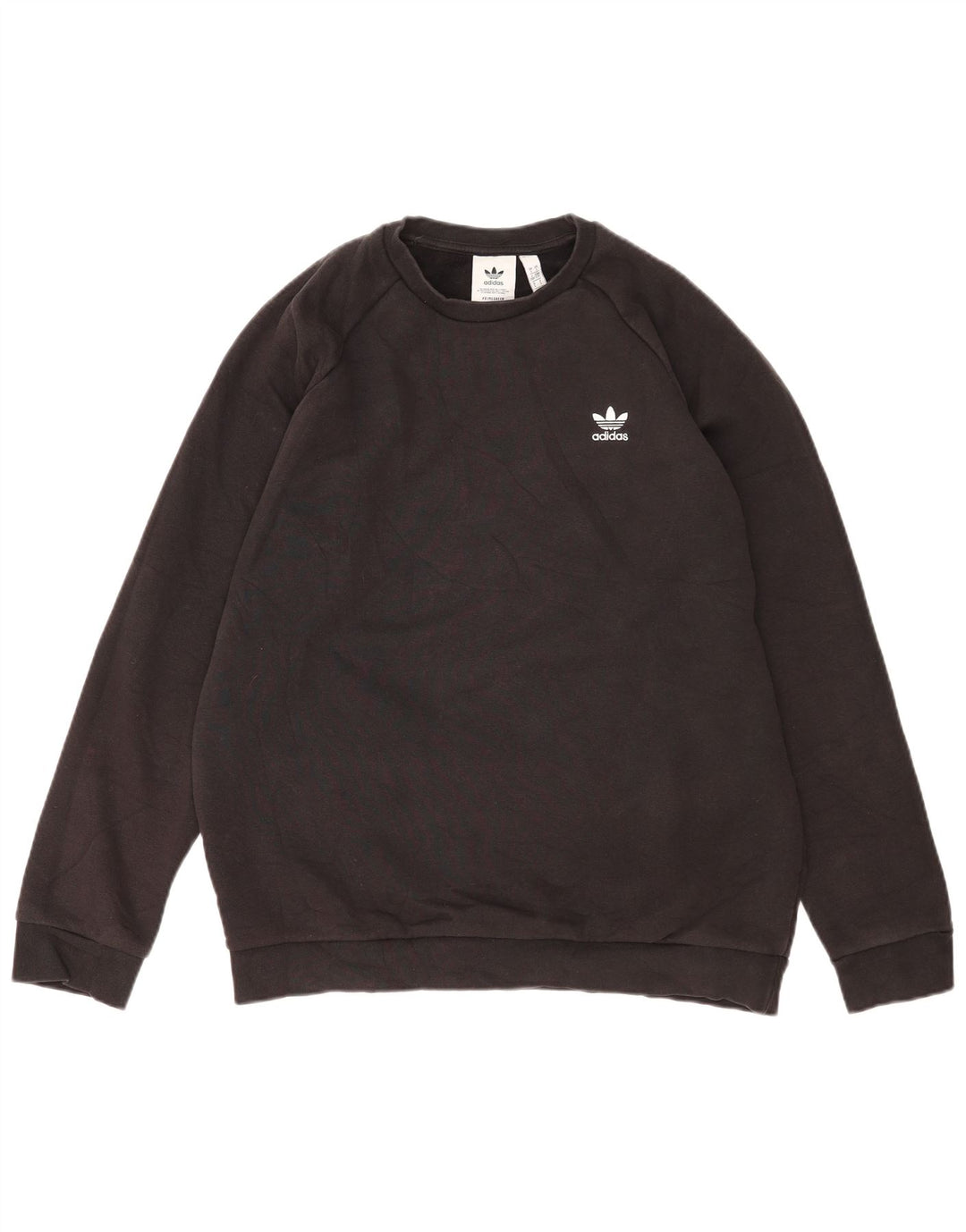 Ανδρικό φούτερ Adidas Jumper μεγάλο μαύρο βαμβακερό
