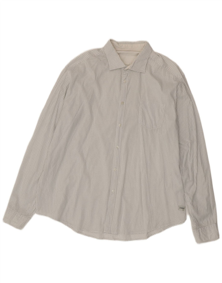 Ανδρικό πουκάμισο CARRERA 2XL με λευκά στίγματα