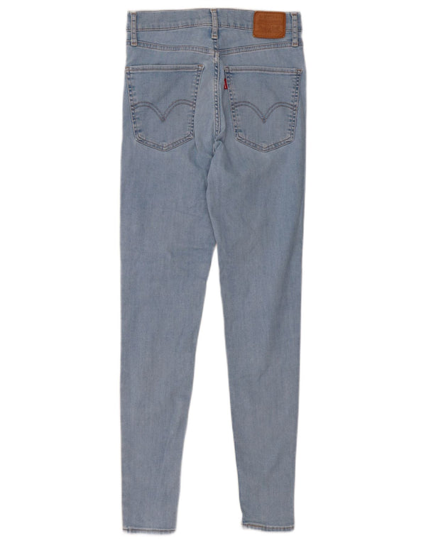 Levi's Womens Mile High Super Skinny Jeans W27 L29 Blue