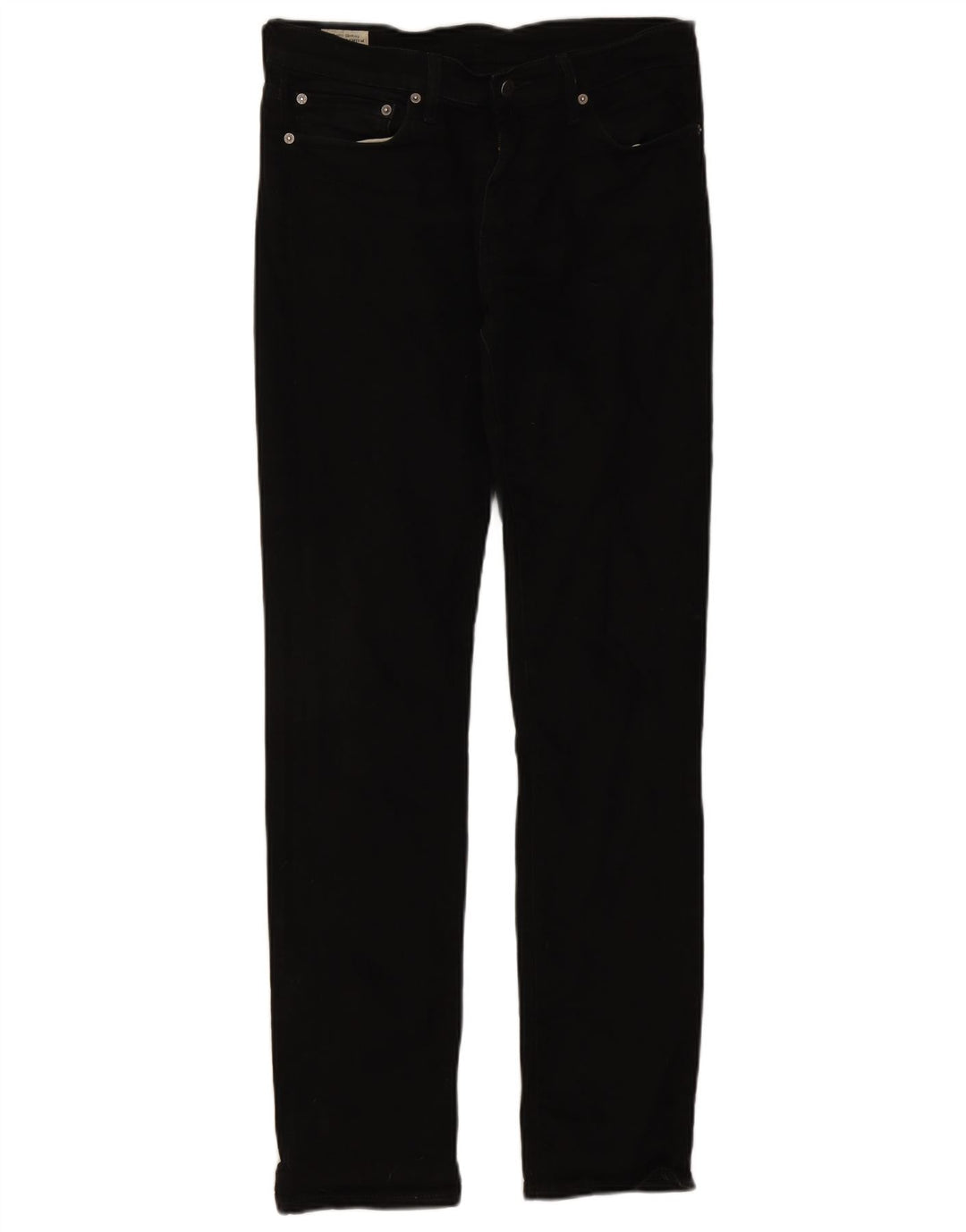Ανδρικό τζιν Levi's Slim W32 L34 Μαύρο βαμβακερό